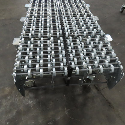 Nestaflex 376 24" Flexible Expandable Skate Wheel Conveyor 78"-150"
