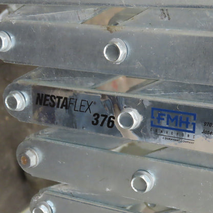 Nestaflex 376 24" Flexible Expandable Skate Wheel Conveyor 36"-75"