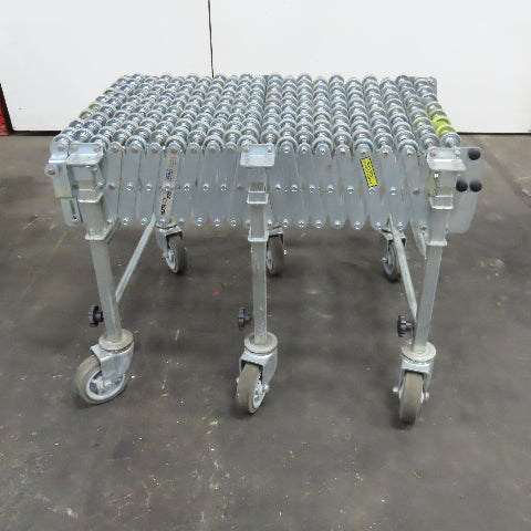 Nestaflex 376 24" Flexible Expandable Skate Wheel Conveyor 36"-75"