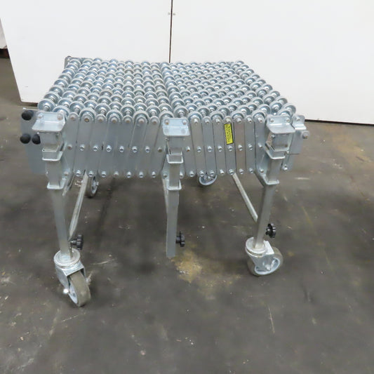 Nestaflex 376 24" Flexible Expandable Skate Wheel Conveyor 36"-75"