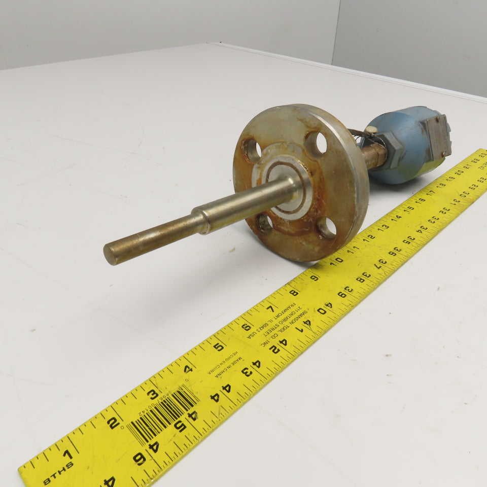 Rosemount Series 68 Temperature Sensor 1" Stainless Steel Flange 6" Probe