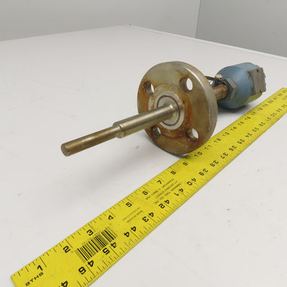 Rosemount Series 68 Temperature Sensor 1" Stainless Steel Flange 6" Probe