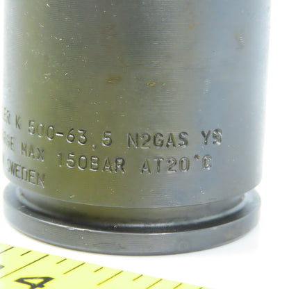 Kaller K 500/63,5 PB202BBAR Nitrogen Gas Spring 150 Bar PC A15 20mm Rod
