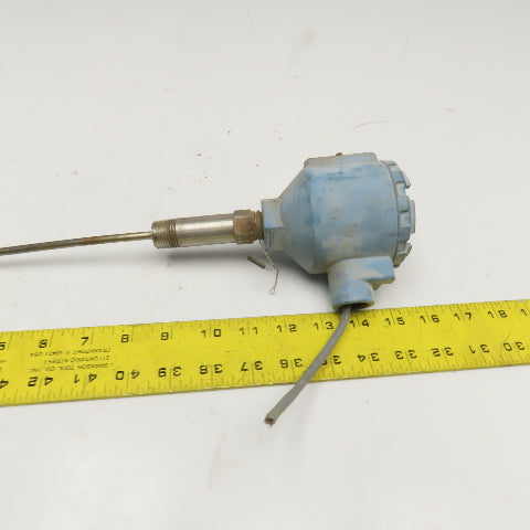 Rosemount Series 68 Temperature Sensor 1/2" NPT Stainless Steel 12" Probe