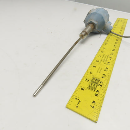 Rosemount Series 68 Temperature Sensor 1/2" NPT Stainless Steel 12" Probe