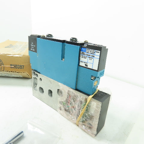 Mac 92B-FAB-BJ4-DM-DDAP-1DM Pneumatic Solenoid Valve 35-120PSI 24VDC NEW