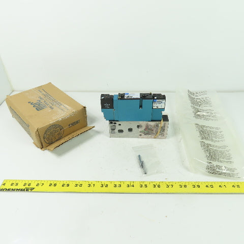 Mac 92B-FAB-BJ4-DM-DDAP-1DM Pneumatic Solenoid Valve 35-120PSI 24VDC NEW