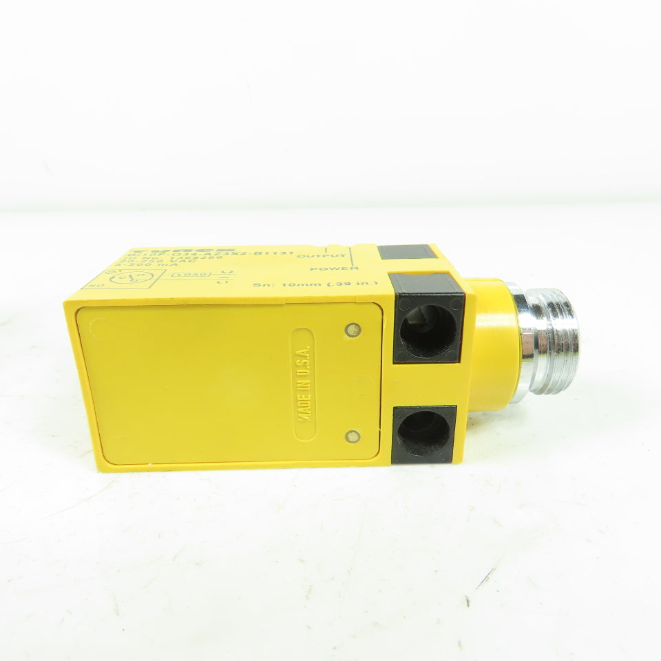Turck Bi10F-Q34-AZ3X2-B1131 Inductive Proximity Sensor 20-250VAC 5-500mA