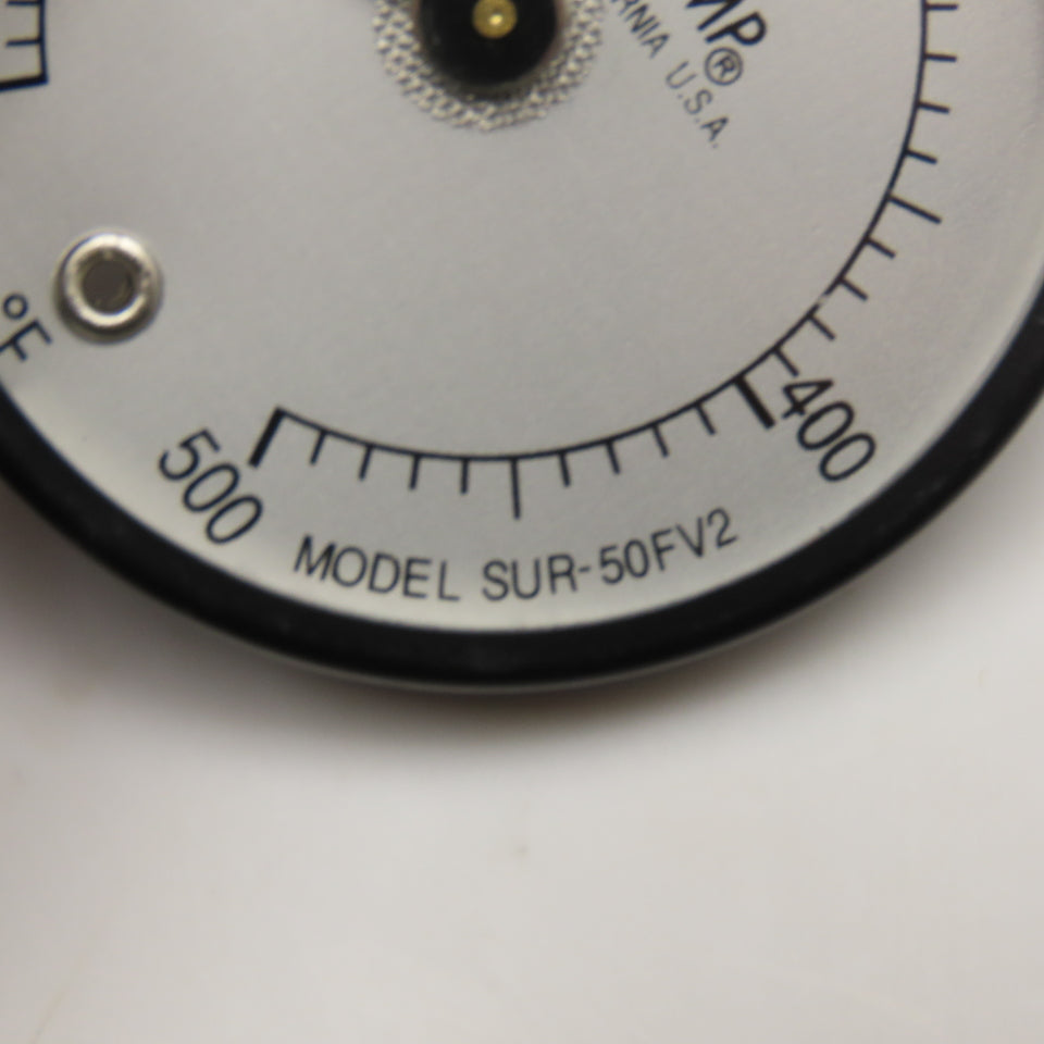 Reotemp SUR-50FV2 0°-500°F Magnetic Surface Thermostat