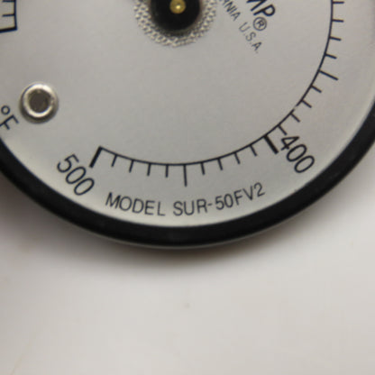 Reotemp SUR-50FV2 0°-500°F Magnetic Surface Thermostat