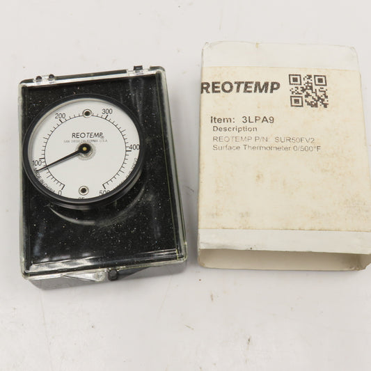 Reotemp SUR-50FV2 0°-500°F Magnetic Surface Thermostat