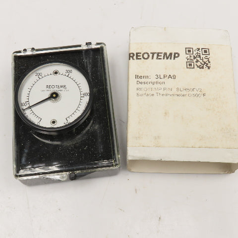 Reotemp SUR-50FV2 0°-500°F Magnetic Surface Thermostat