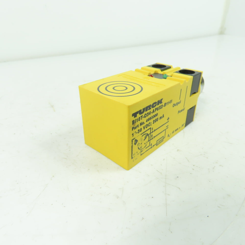 Turck Bi10F-Q34-AZ3X2-B1131 Inductive Proximity Sensor 20-250VAC 5-500mA