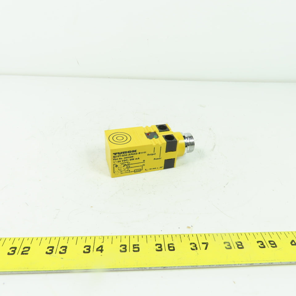 Turck Bi10F-Q34-AZ3X2-B1131 Inductive Proximity Sensor 20-250VAC 5-500mA
