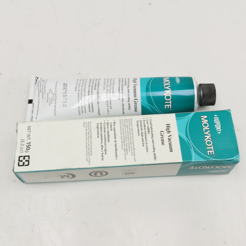 Dupont Molykote High Vacuum Grease 150g Tube