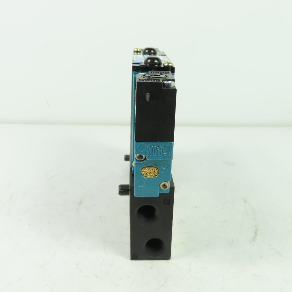 Mac 92B-BAB-BJ4-DM-DDAP-1DM Solenoid Valve 20-120PSI 24VDC