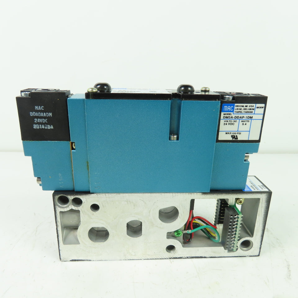 Mac 92B-BAB-BJ4-DM-DDAP-1DM Solenoid Valve 20-120PSI 24VDC