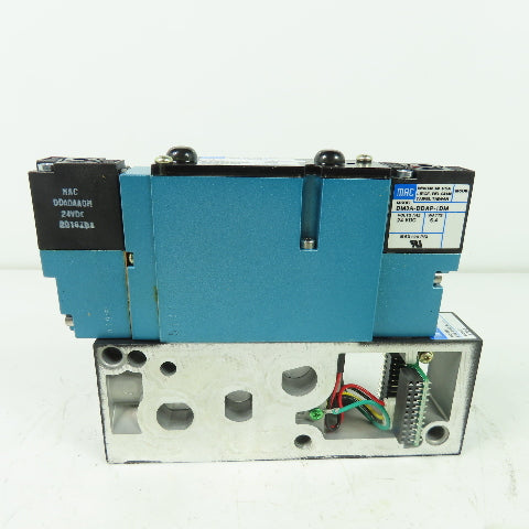Mac 92B-BAB-BJ4-DM-DDAP-1DM Solenoid Valve 20-120PSI 24VDC