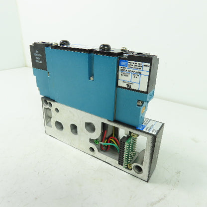 Mac 92B-BAB-BJ4-DM-DDAP-1DM Solenoid Valve 20-120PSI 24VDC