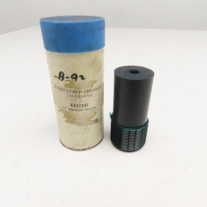 Engineered Abrasives EA37337 1-1/4" NPT Shot Sandblast Nozzle Venturi 1/4" Bore