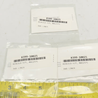 SMC MHK25-PS Parallel Gripper Seal Kit Lot Of 3