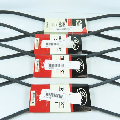 Gates 4L560 Truflex 2560 V-Belt 4L Section 1/2" x 56" Long Lot of 4