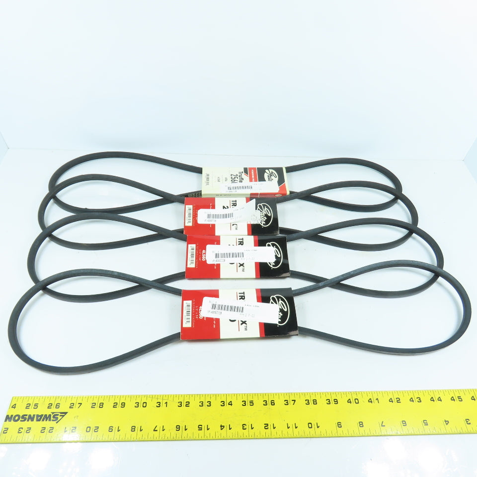 Gates 4L560 Truflex 2560 V-Belt 4L Section 1/2" x 56" Long Lot of 4