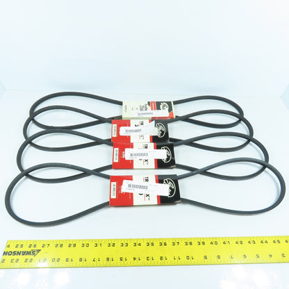 Gates 4L560 Truflex 2560 V-Belt 4L Section 1/2" x 56" Long Lot of 4