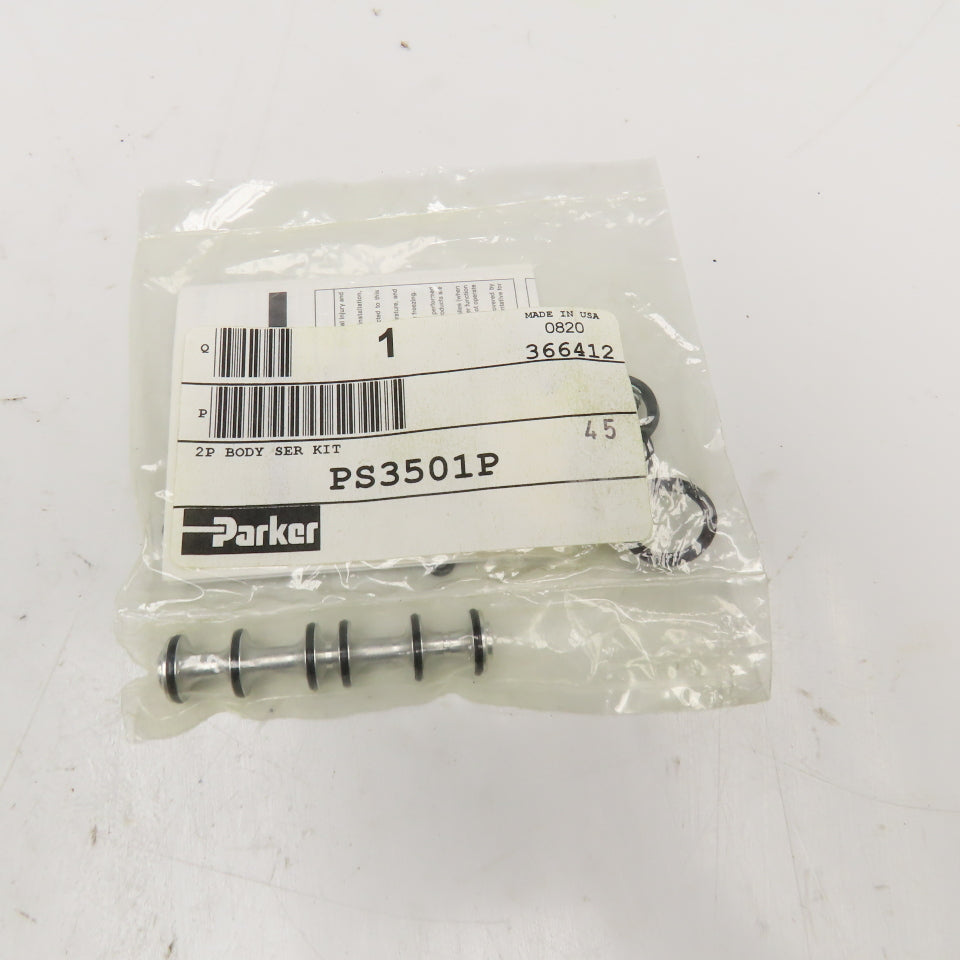 Parker PS3501P 2P Body Valve Service Kit