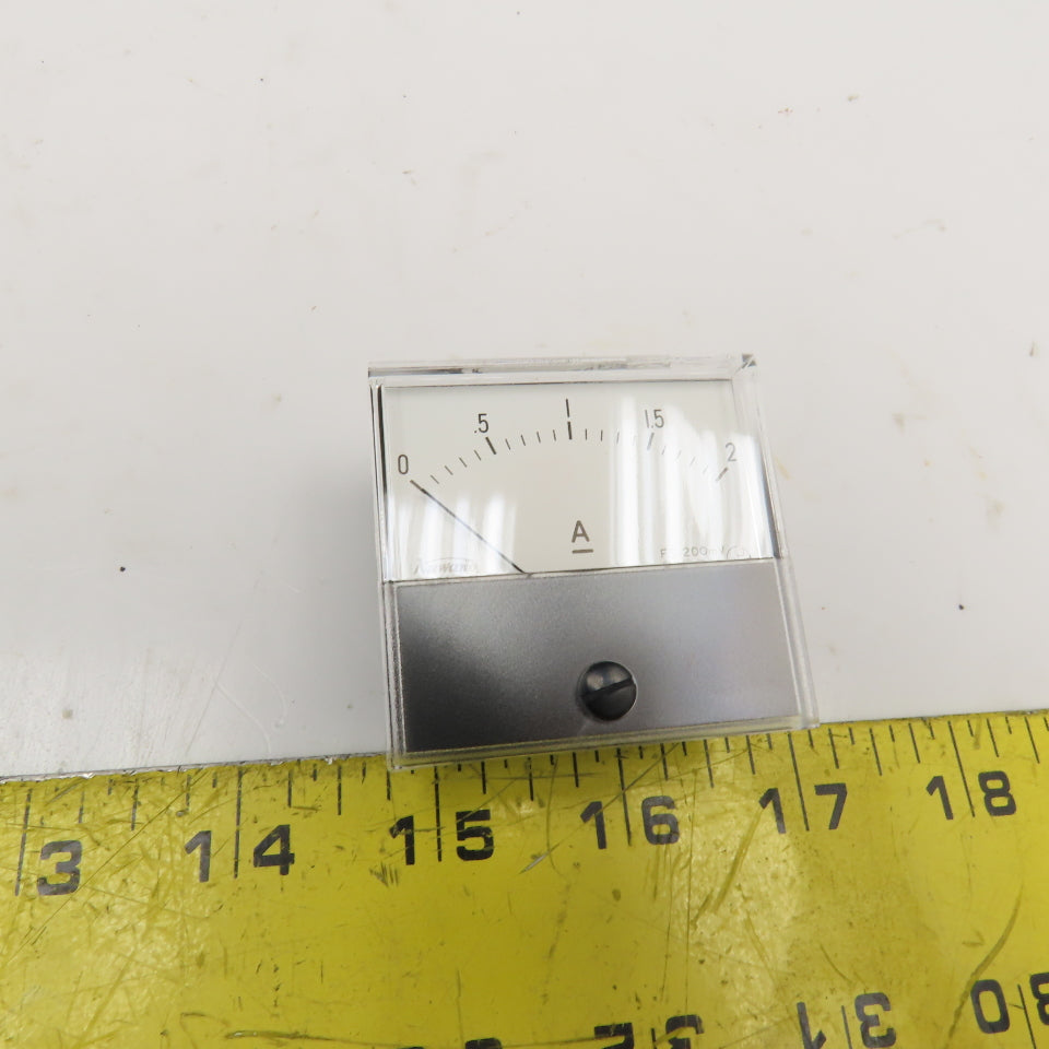 Sumitomo TRM-50 200mV Panel Ammeter 2A