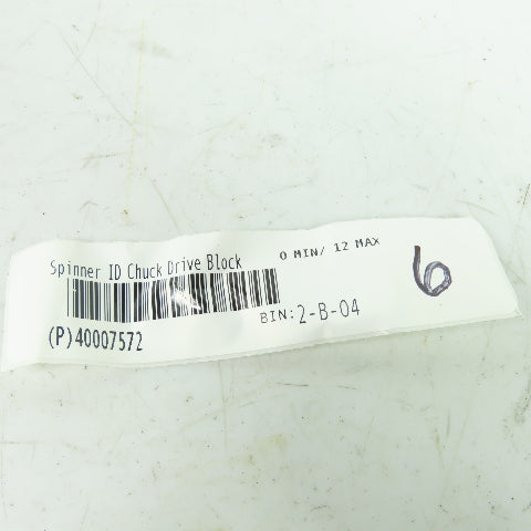 Spinner ID Chuck Block Drive 1" x 0.78" Lot Of 6