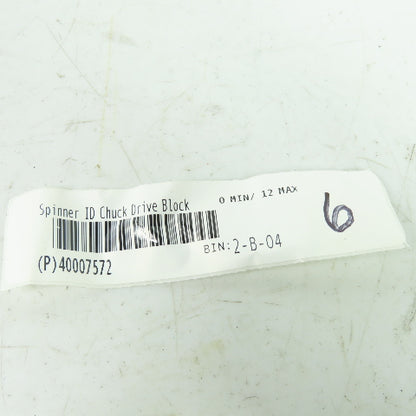 Spinner ID Chuck Block Drive 1" x 0.78" Lot Of 6