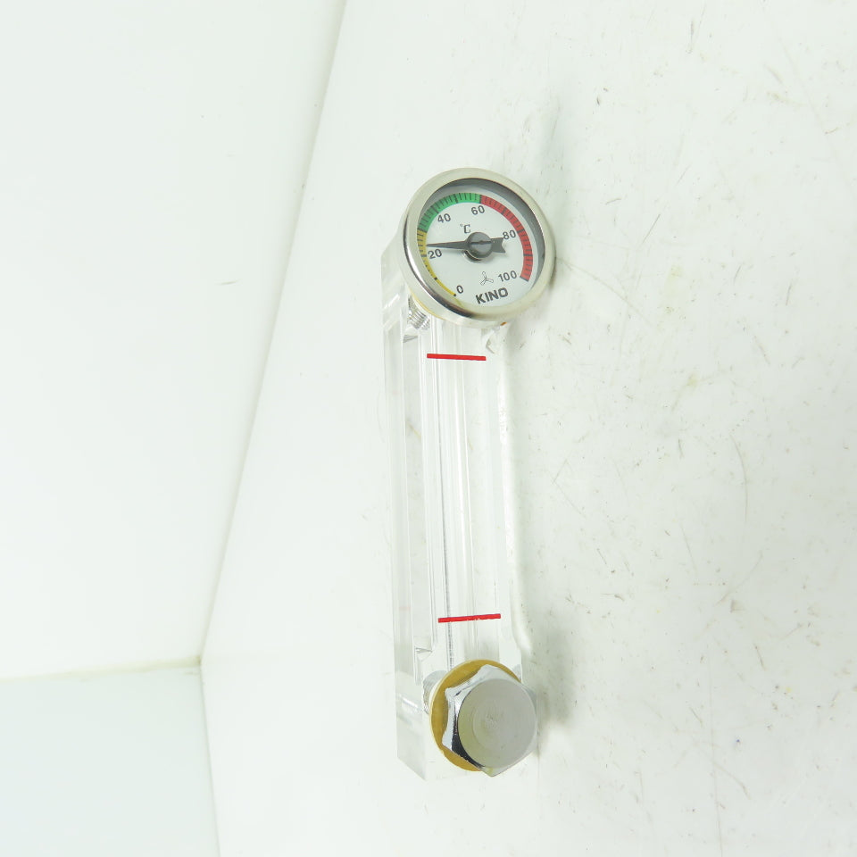 Kino Oil Level Hydraulic Flow Meter 0-100 °C NEW