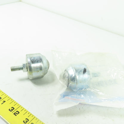 SKF BT 1501-13-23 Carbon Steel Ball Transfer 110Lb Cap 35.8mm Mount Height Lot/2