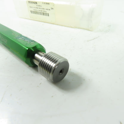 GF Gage 55319438 Plug Thread Gage M18x1.5 Thread 6H Go PD 17.026 NoGo PD 17.216