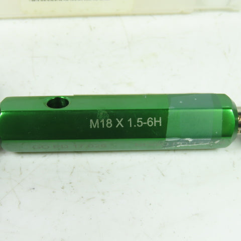 GF Gage 55319438 Plug Thread Gage M18x1.5 Thread 6H Go PD 17.026 NoGo PD 17.216