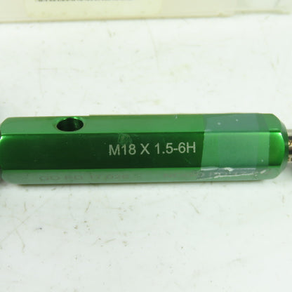 GF Gage 55319438 Plug Thread Gage M18x1.5 Thread 6H Go PD 17.026 NoGo PD 17.216