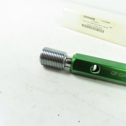 GF Gage 55319438 Plug Thread Gage M18x1.5 Thread 6H Go PD 17.026 NoGo PD 17.216