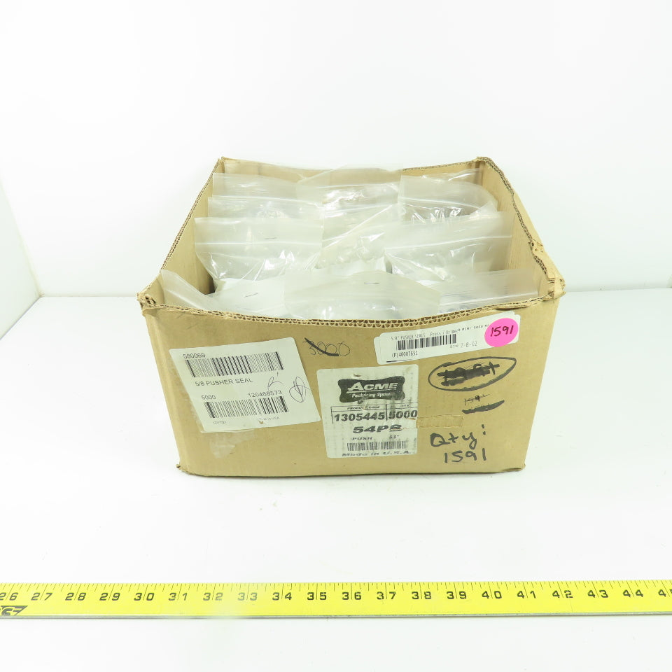 Acme 54PB 5/8" Pusher Seal Steel Banding Lot Of 1550