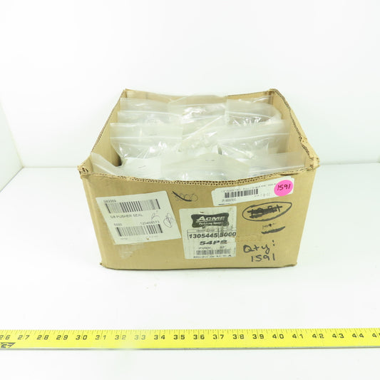 Acme 54PB 5/8" Pusher Seal Steel Banding Lot Of 1550