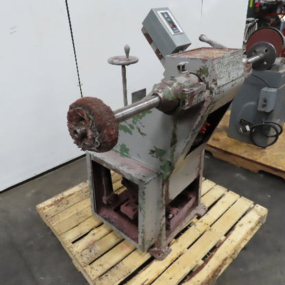 Chas. F L'Hommedieu 5Hp 208-230/460V Pedestal Buffer 1735RPM 1-1/4" Arbor