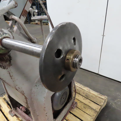 Chas. F L'Hommedieu 5Hp 208-230/460V Pedestal Buffer 1735RPM 1-1/4" Arbor