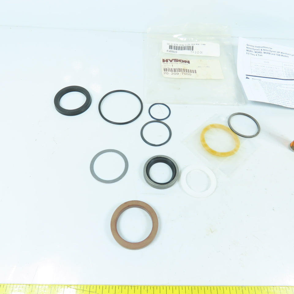 Hyson 20-209-7000 Nitrogen Spring Seal Repair Kit