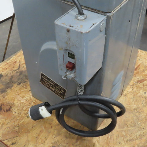 Rockwell 31-426 12" Pedestal Disc Sander 1/2Hp 208V 3Ph 1725 RPM