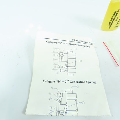 Hyson 2015825-0180 T2SC Nitrogen Spring Seal Repair Kit For T2SC-1800
