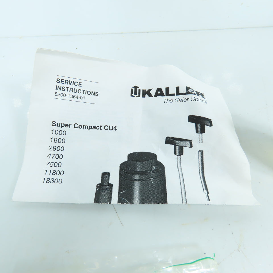 Kaller P163521 Nitrogen Spring Seal Repair Kit For Super Compact CU4