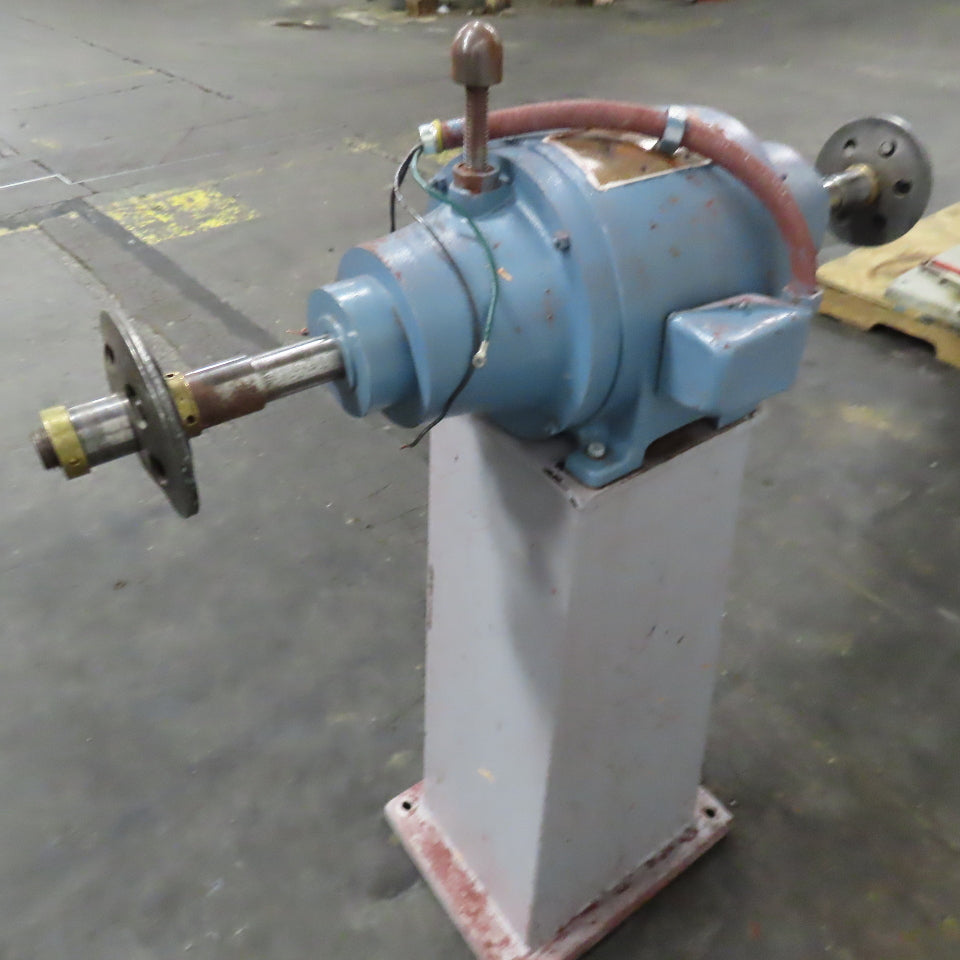 Cincinnati Model 102 480V 3Ph Pedestal Buffer 3Hp 1-1/4" Spindle 3600RPM