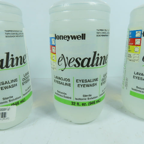 Honeywell Sterile Isotonic Solution Eyesaline Eye & Face Wash 32 Fl. Oz. Lot/5