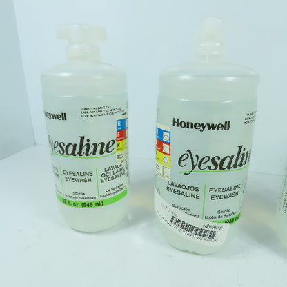 Honeywell Sterile Isotonic Solution Eyesaline Eye & Face Wash 32 Fl. Oz. Lot/5