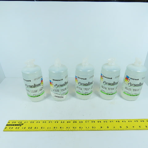 Honeywell Sterile Isotonic Solution Eyesaline Eye & Face Wash 32 Fl. Oz. Lot/5